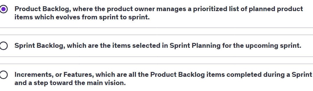 Your Agile project team is using Scrum to manage