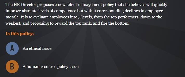 Explain why an individual would choose the wrong