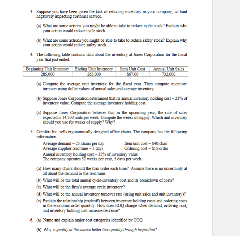 MGMT339 Assignment 3 - Chapters KS, KO, & K3