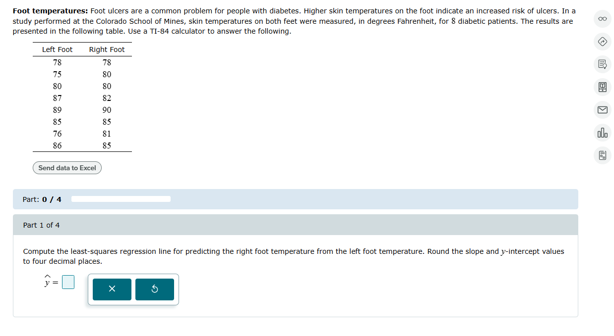 Foot temperatures: Foot ulcers are a common