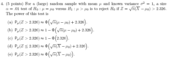 Please explain question #4 and show the correct