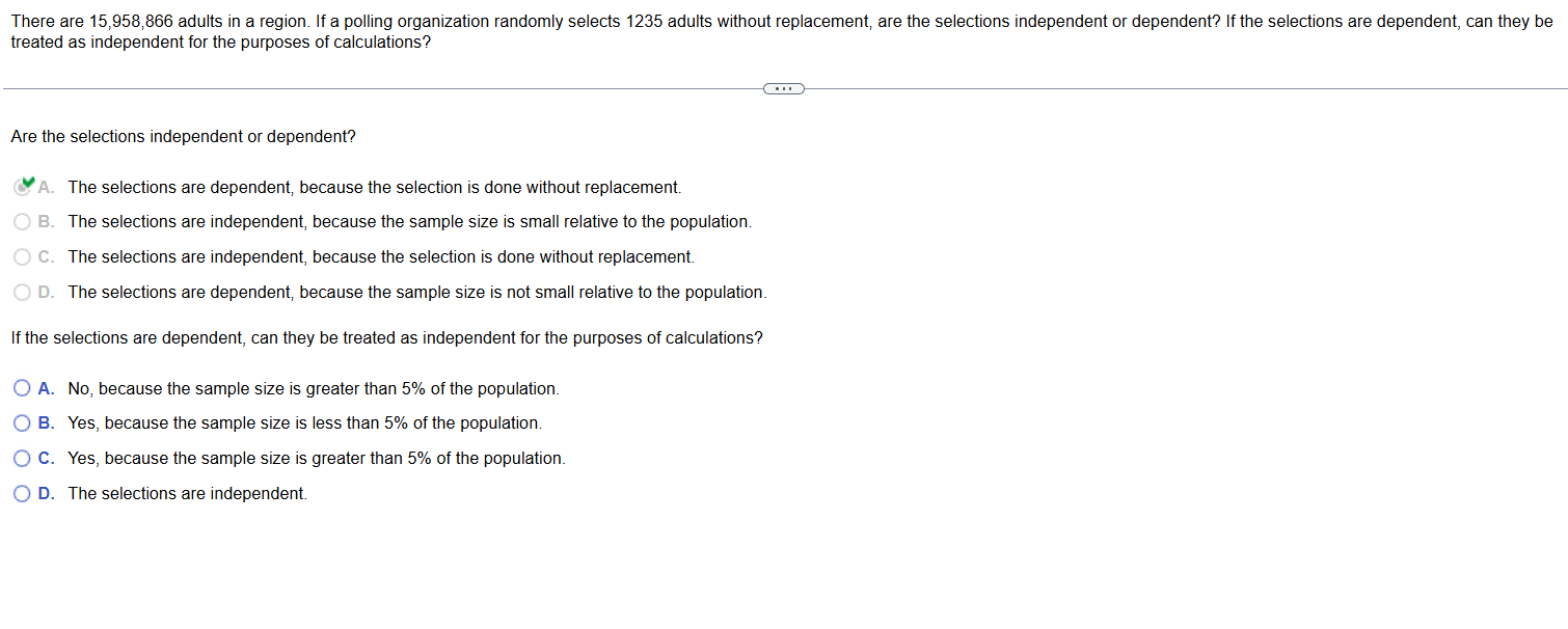 There are 15,958,866 adults in a region. If a