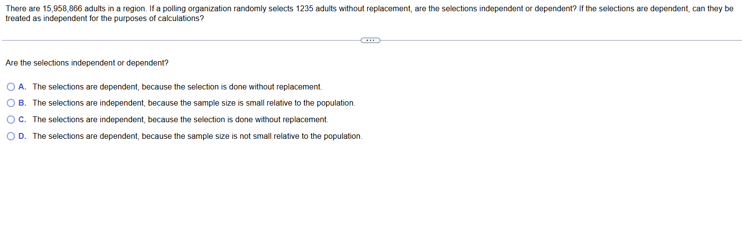 There are 15,958,866 adults in a region. If a