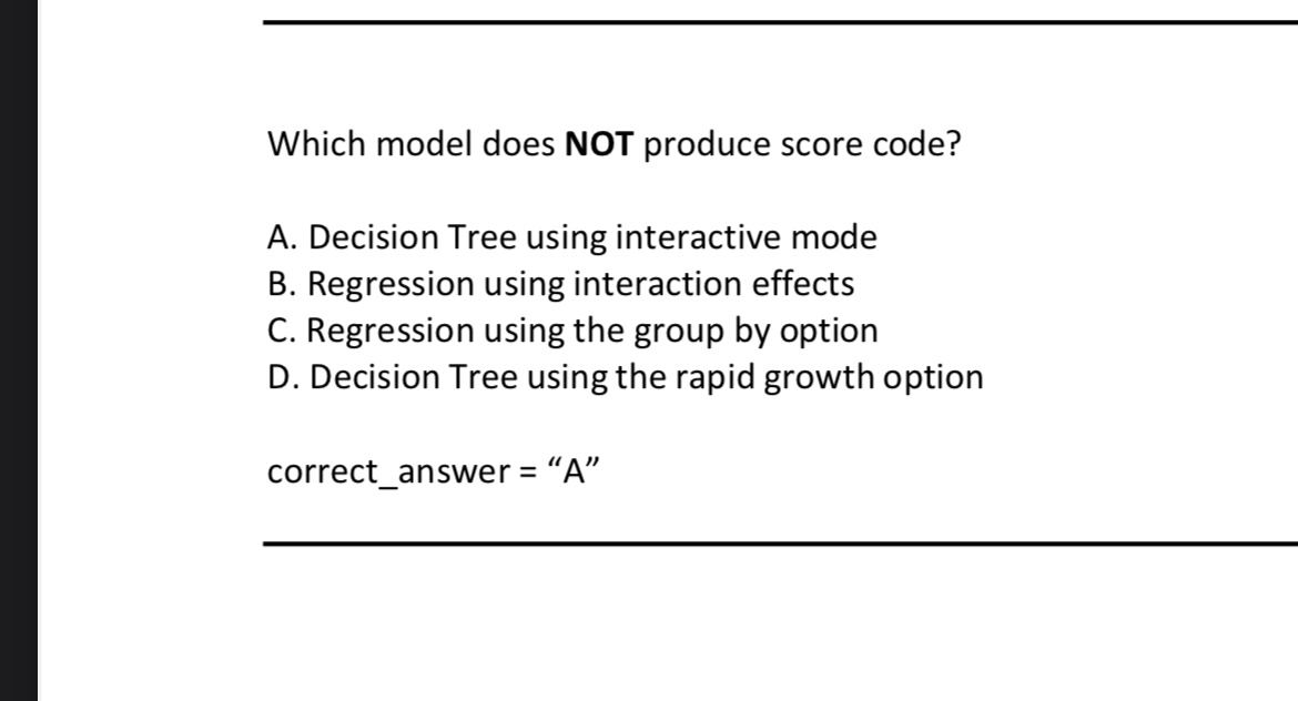 Is there a specific explanation why the answer is