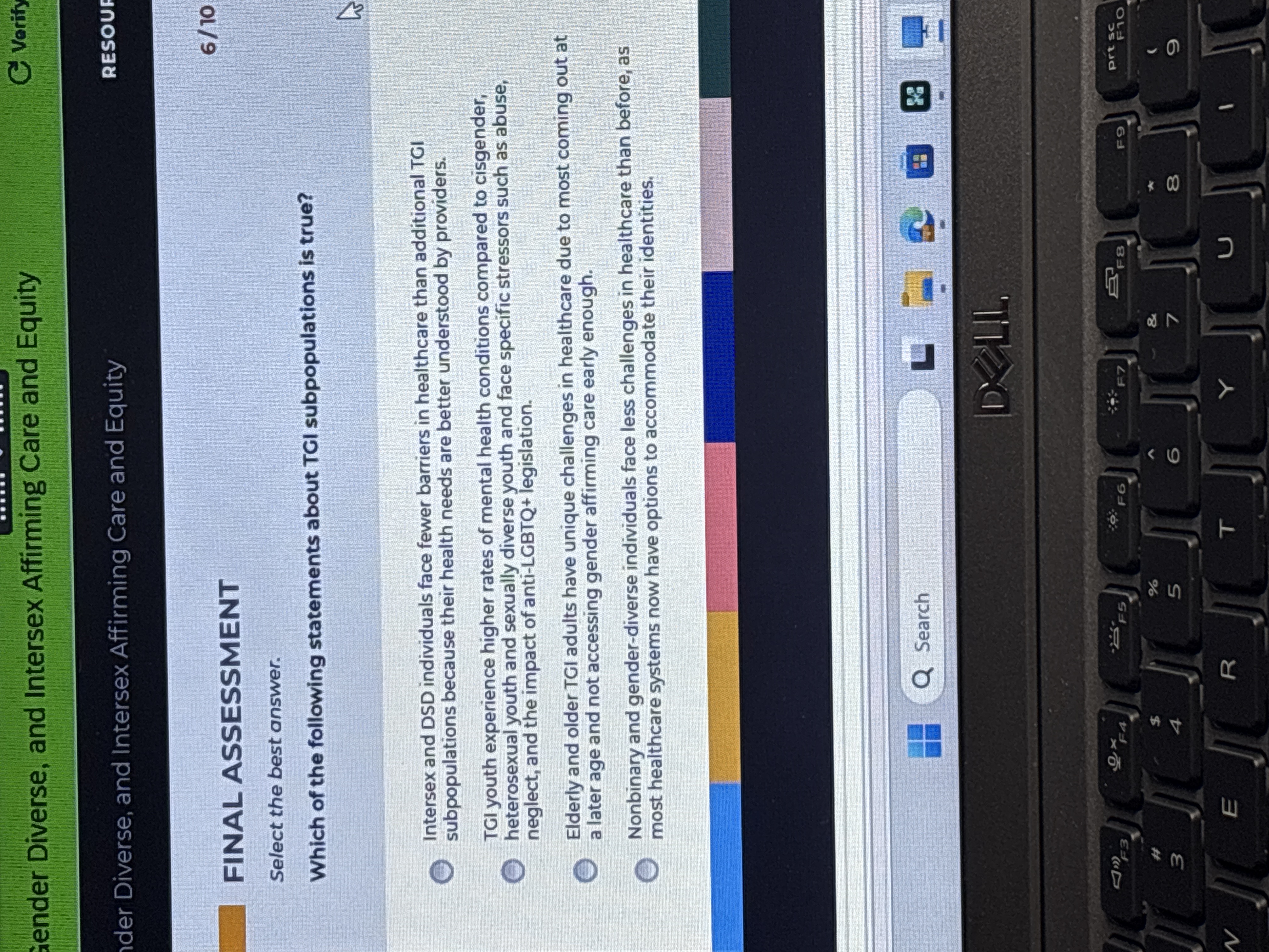 S Gender Diverse, and Intersex Affirming Care and