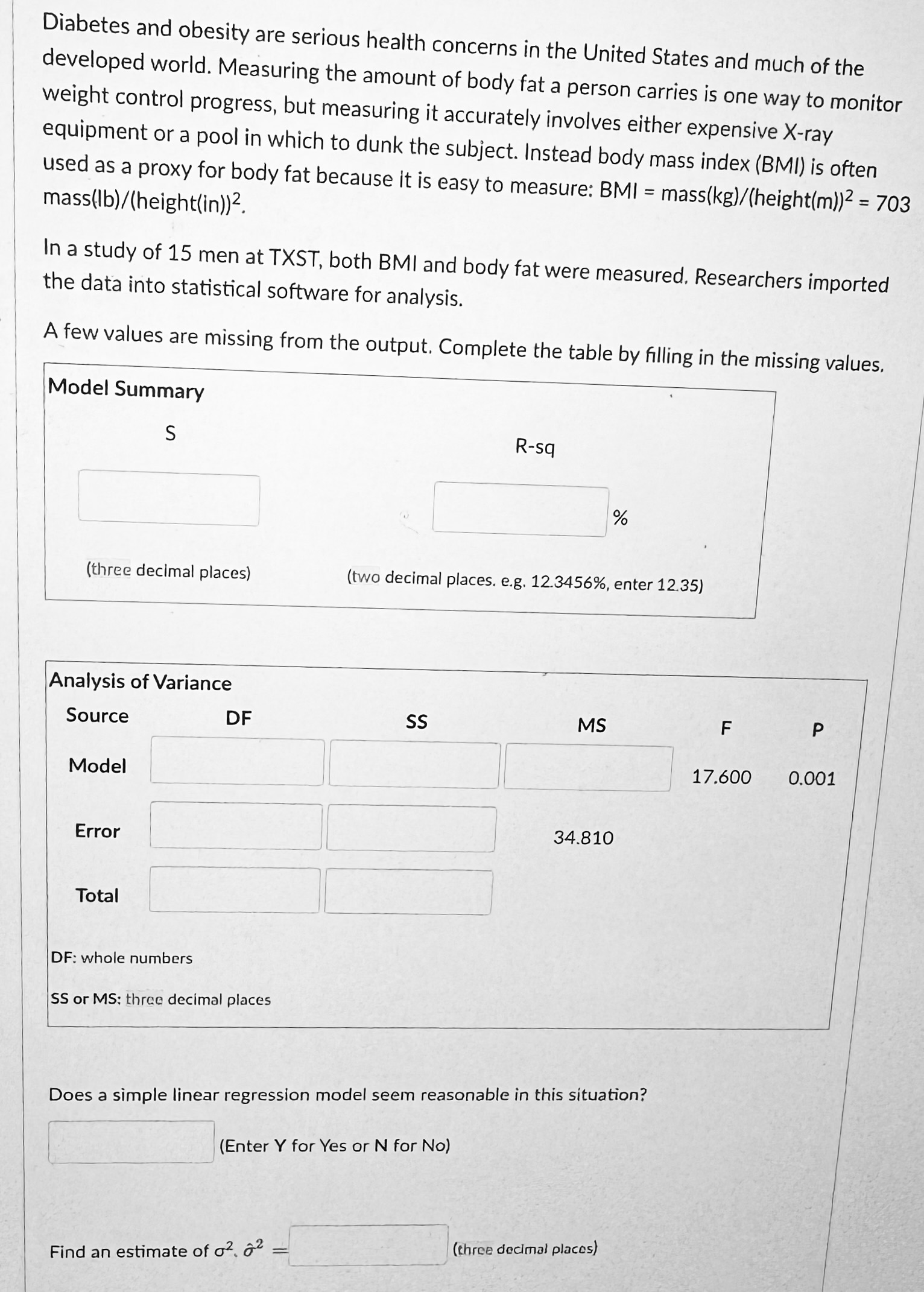 Diabetes and obesity are serious health concerns