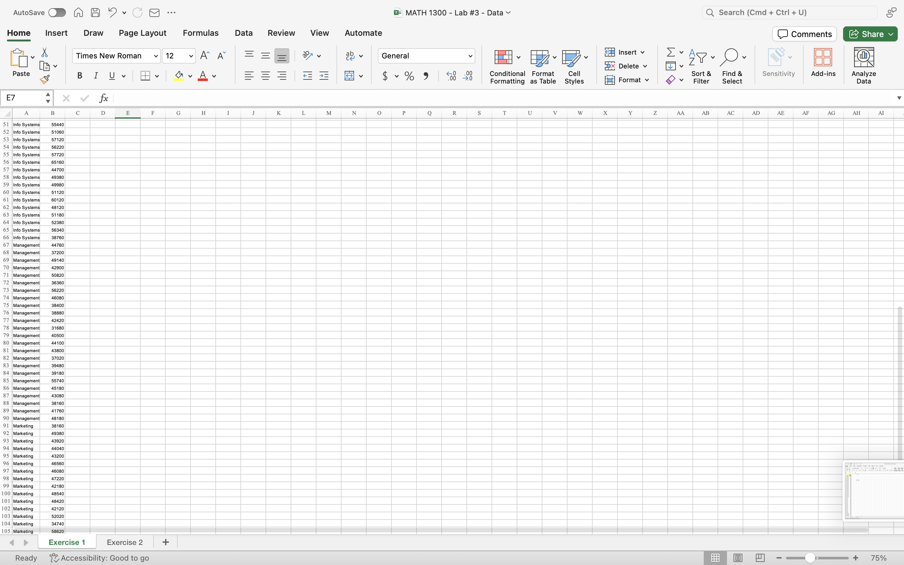 View 125% v Zoom e= @ mm QO Gl o Insert Table