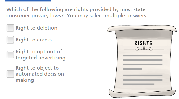 ? Which of the following are rights provided by