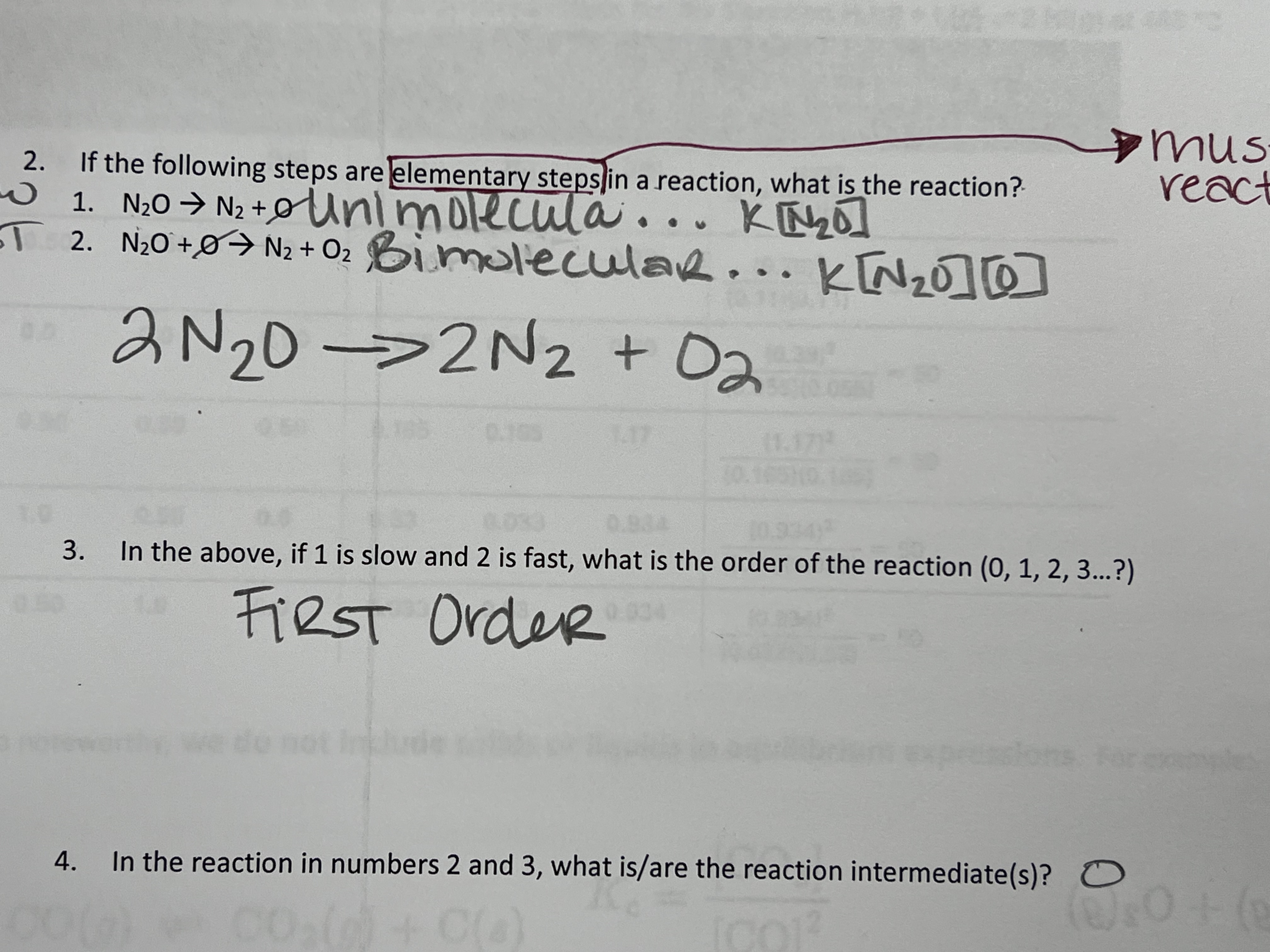 answer #3 mus If the following steps are