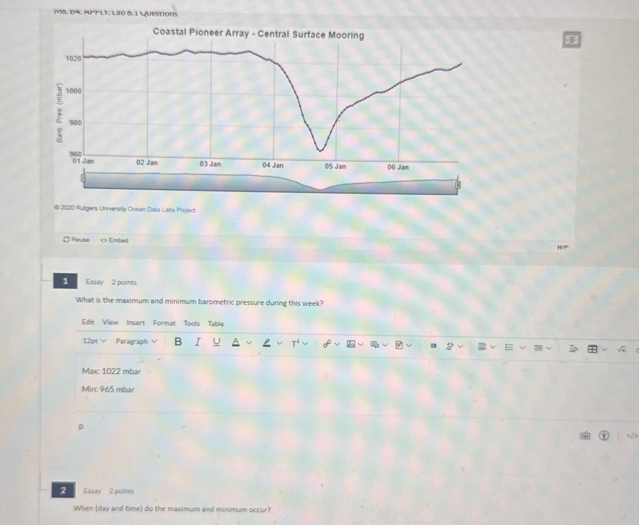 ? MVO. B4. APPLY: LaD o. 1 Questions Coastal