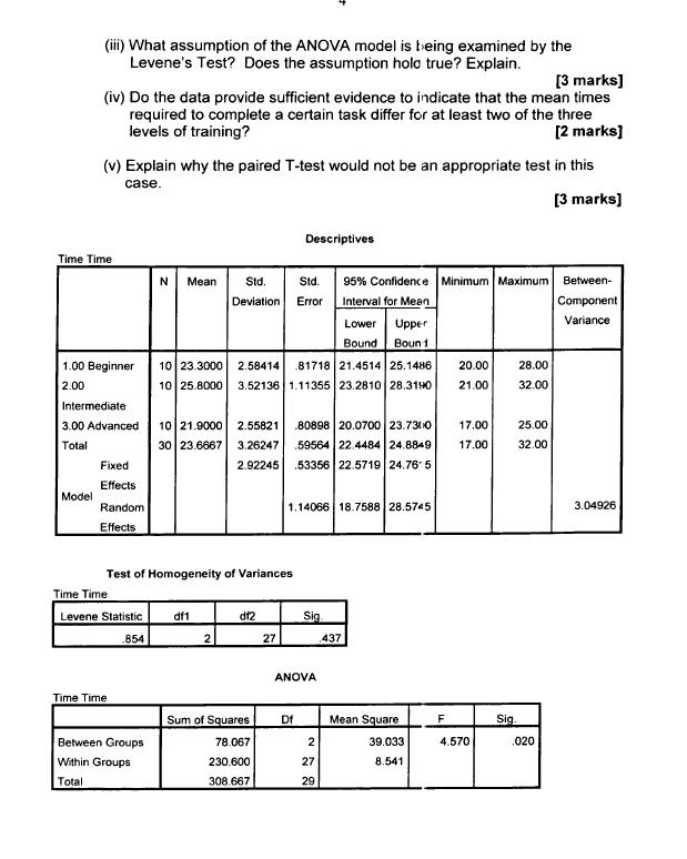 Please assist: Question 2 (20 marks) (a) Two