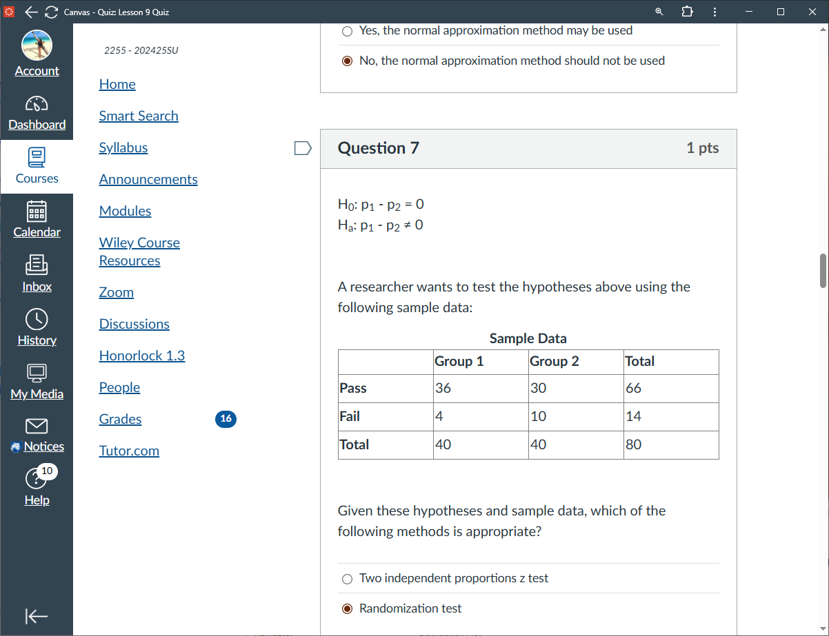 H0: p1 - p2 = 0Ha: p1 - p2 ? 0 A researcher wants