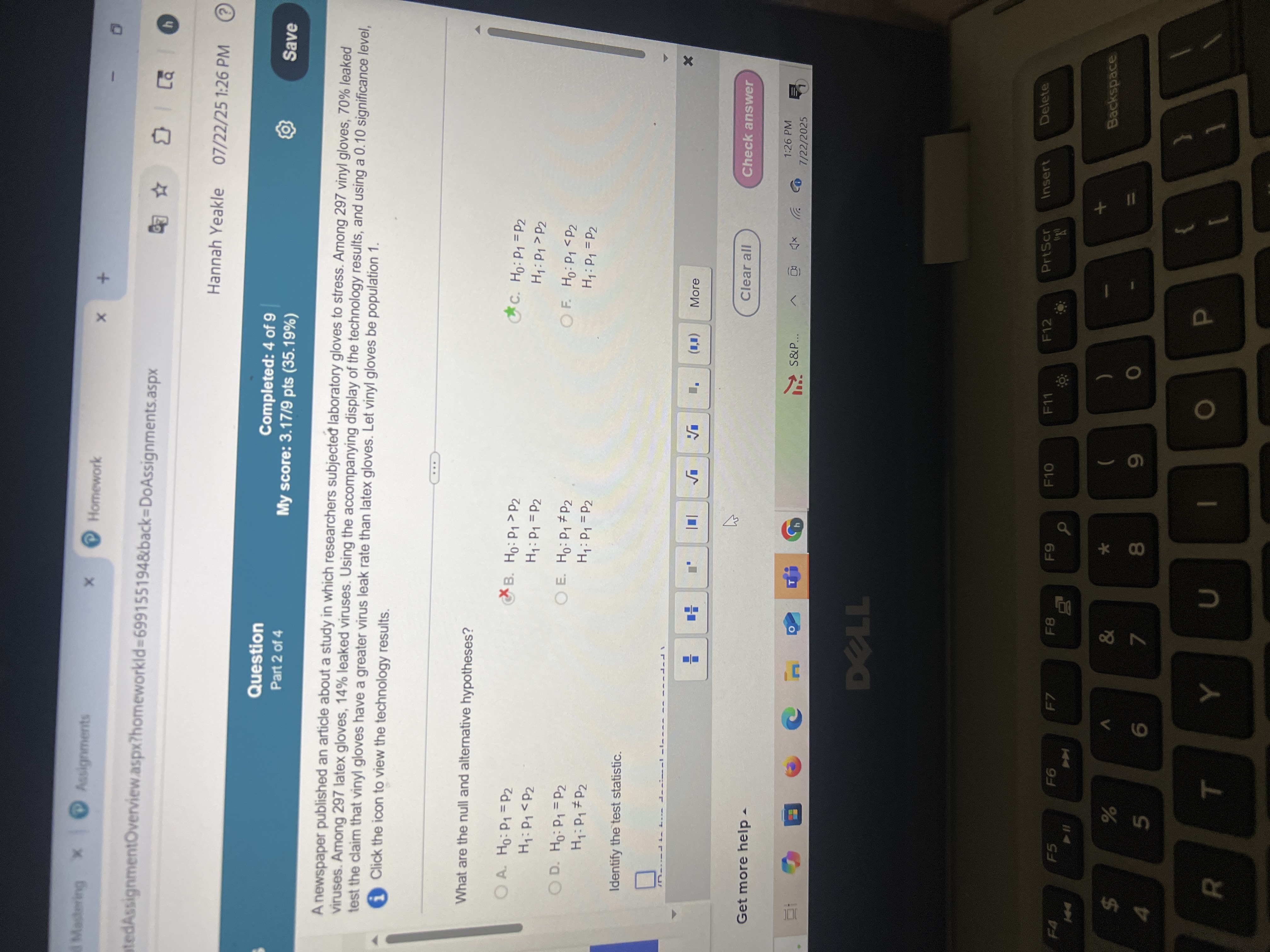 Mastering * @ Assignments X Homework