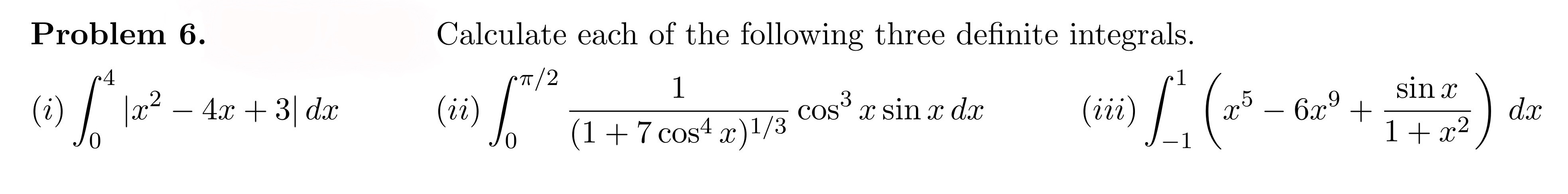 Help by using Calculus 1 techniques please.