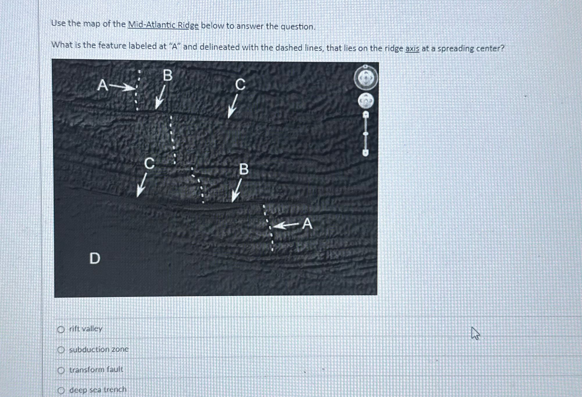 ? Use the map of the Mid-Atlantic Ridge below to