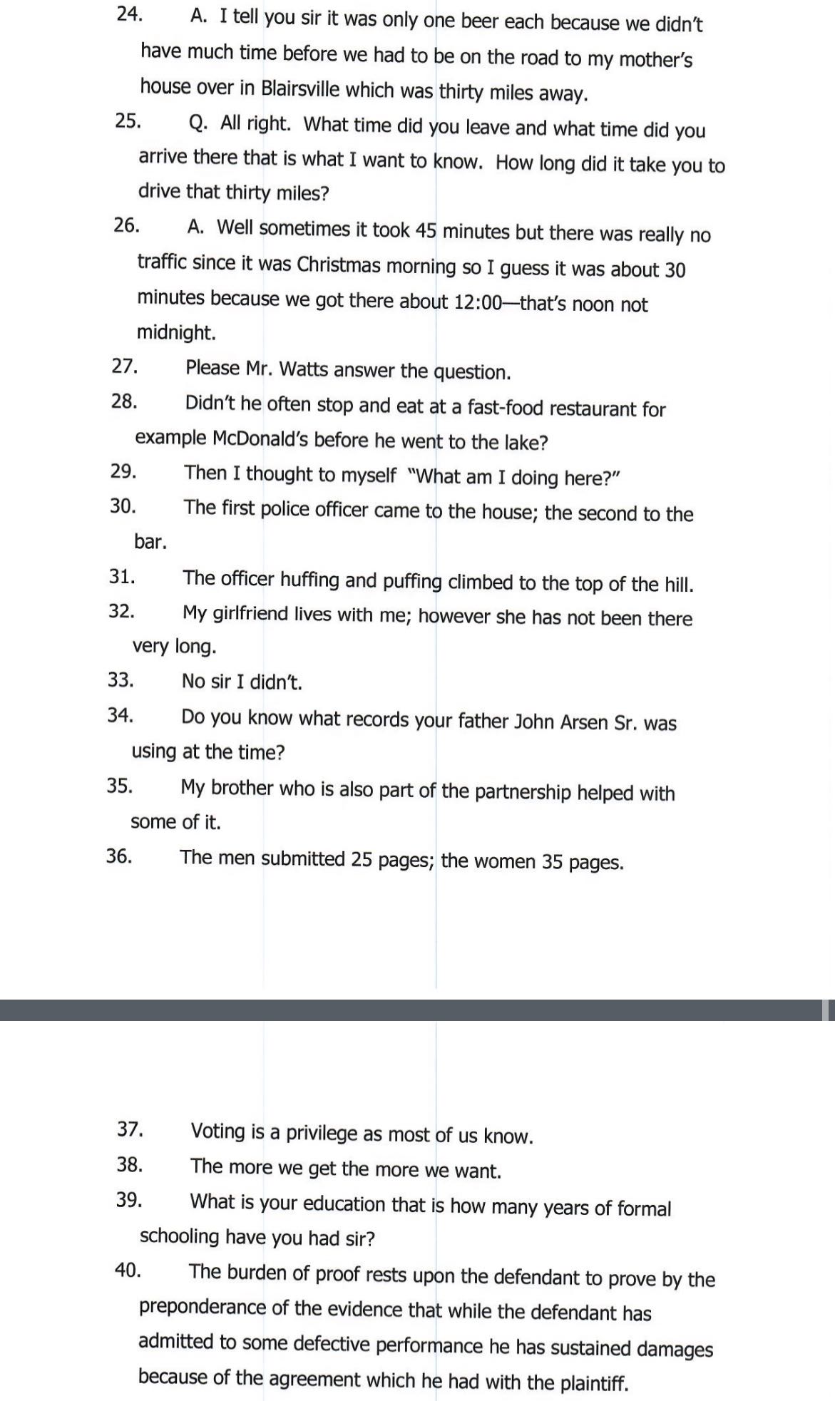 I need help placing the commas where they are