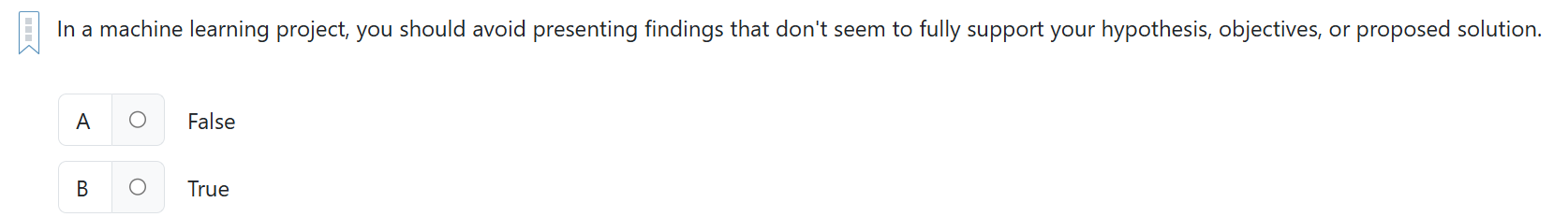 ? In a machine learning project, you should avoid