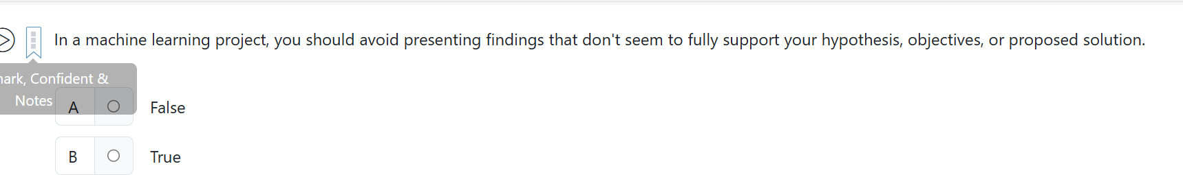 ? In a machine learning project, you should avoid