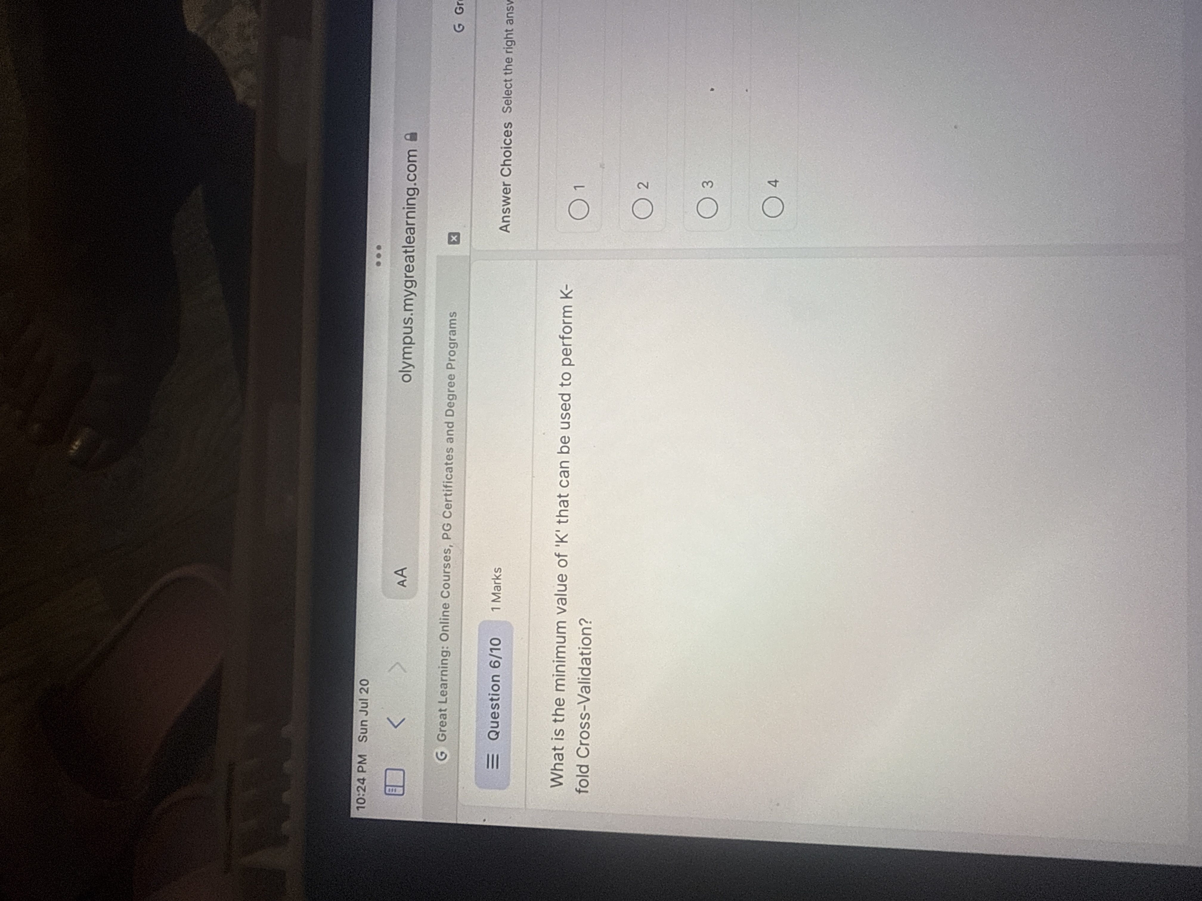 10:24 PM Sun Jul 20 .. . < AA