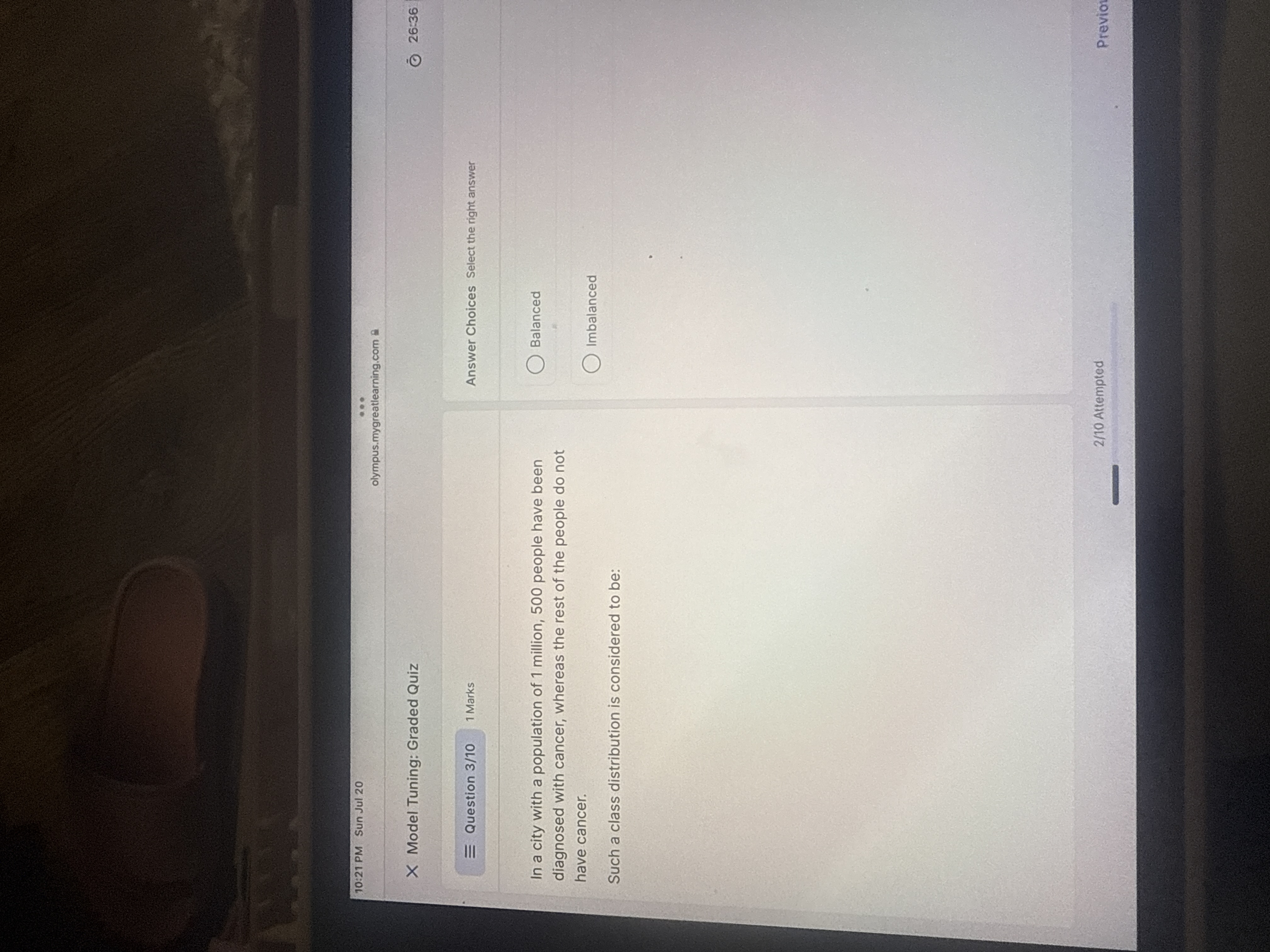 10:21 PM Sun Jul 20 ...