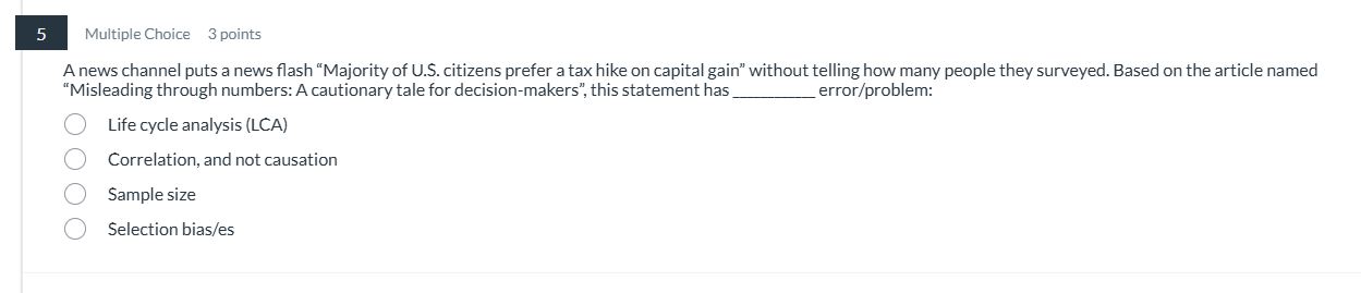 Multiple Choice 3 points Anews channel puts a