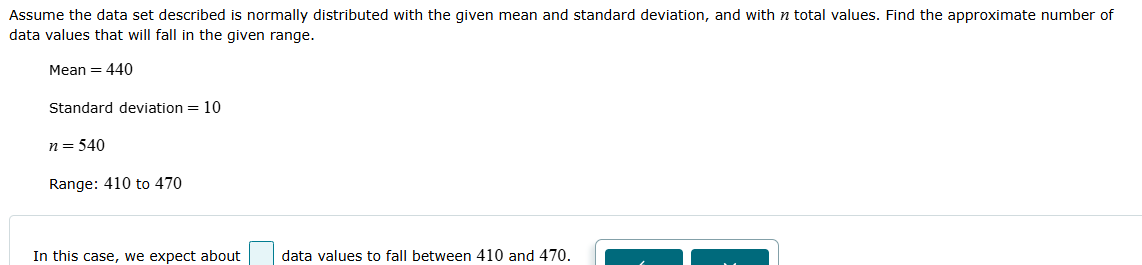 QuestionAssume the data set described is normally