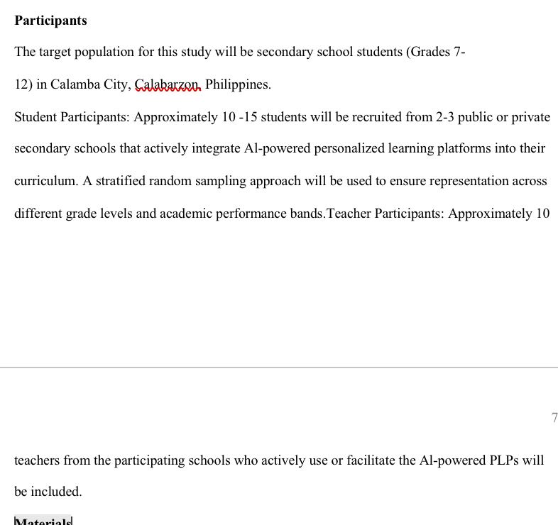 Your target population, sample size, and sampling