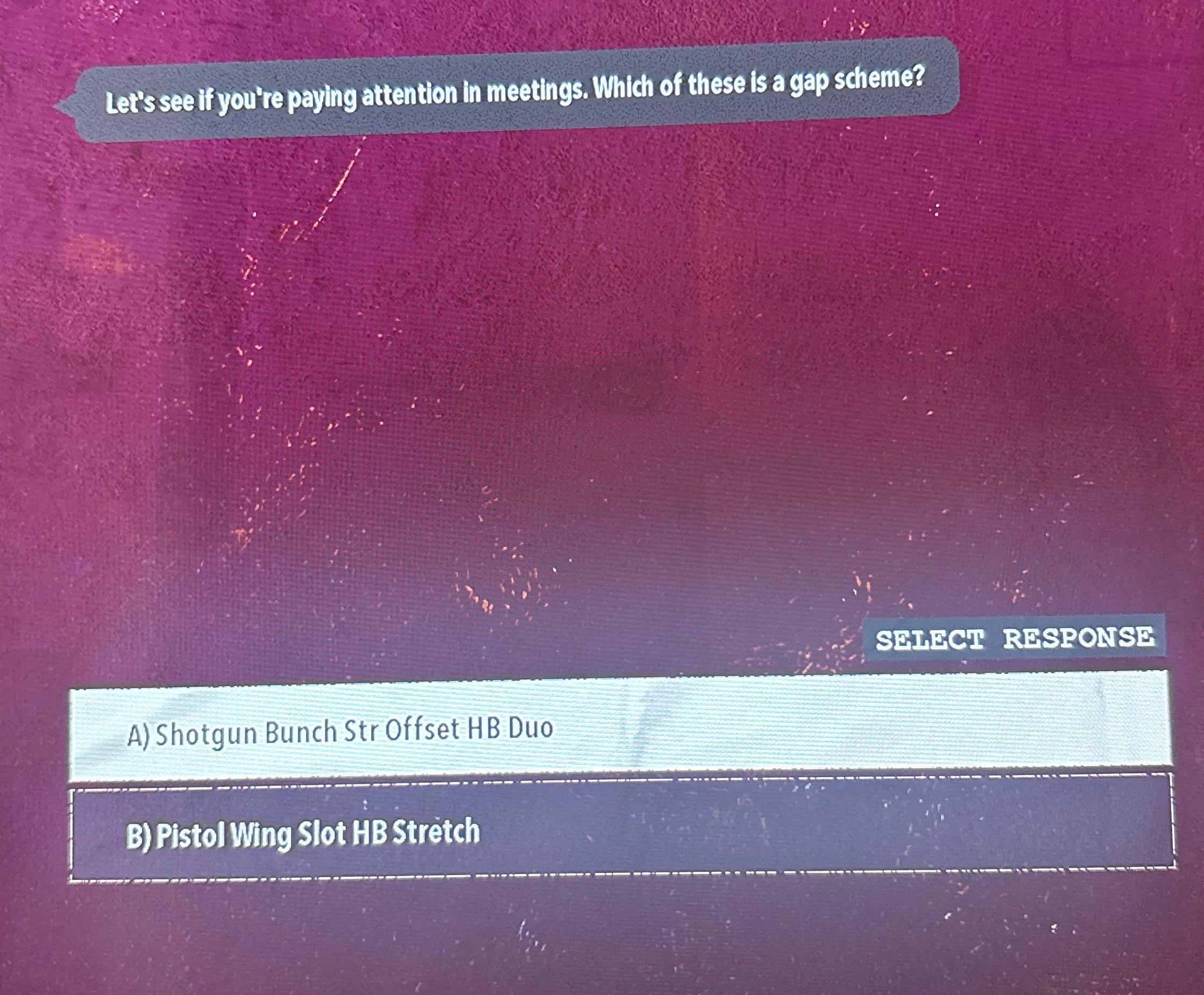 ? Let's see if you're paying attention in