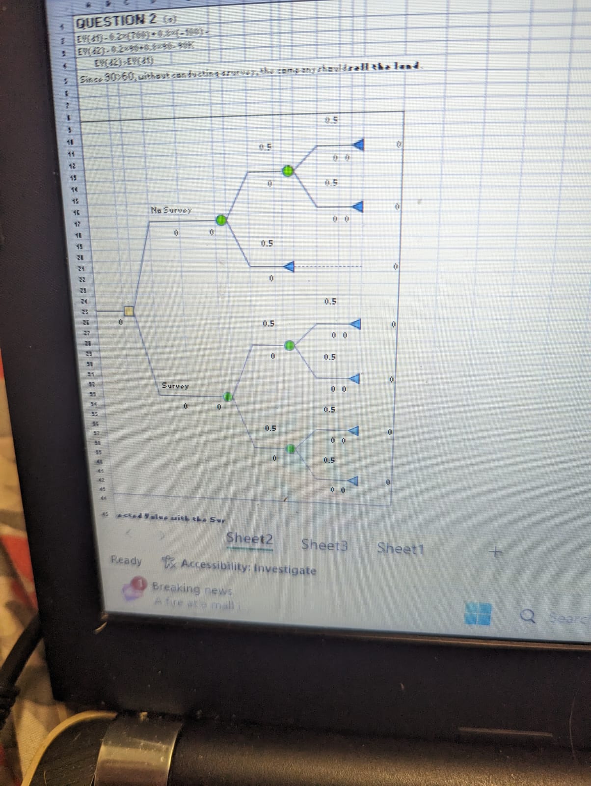 The Goferbroke Company develops oil wells in