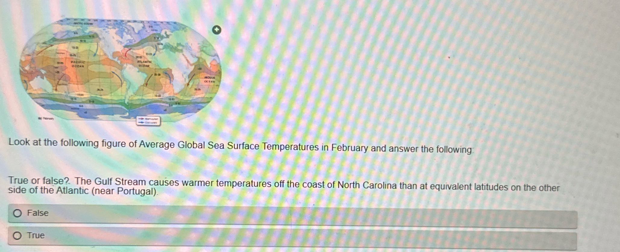 ? + OCEAN Look at the following figure of Average