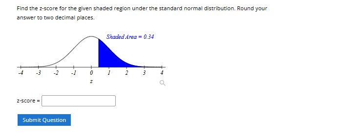 z score equals what # Find the z-score for the