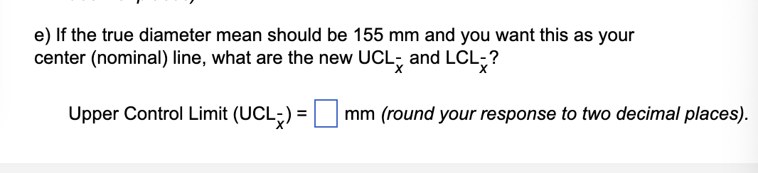 Refer to Table S6.1 - Factors for Computing