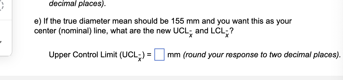 Refer to Table S6.1 - Factors for Computing