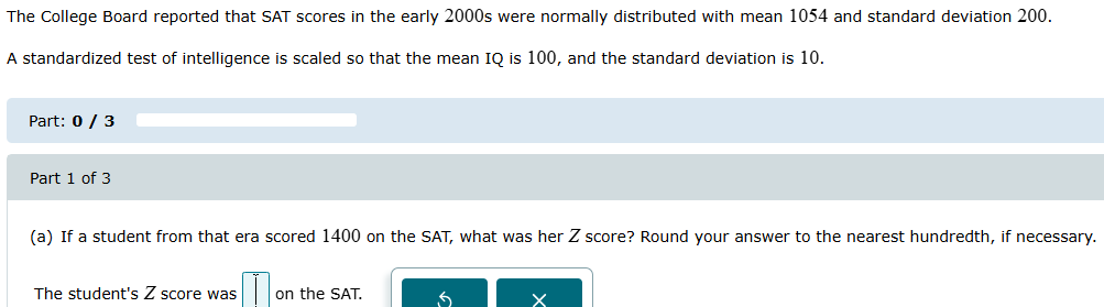 (b)The same student's IQ was tested at 144. What