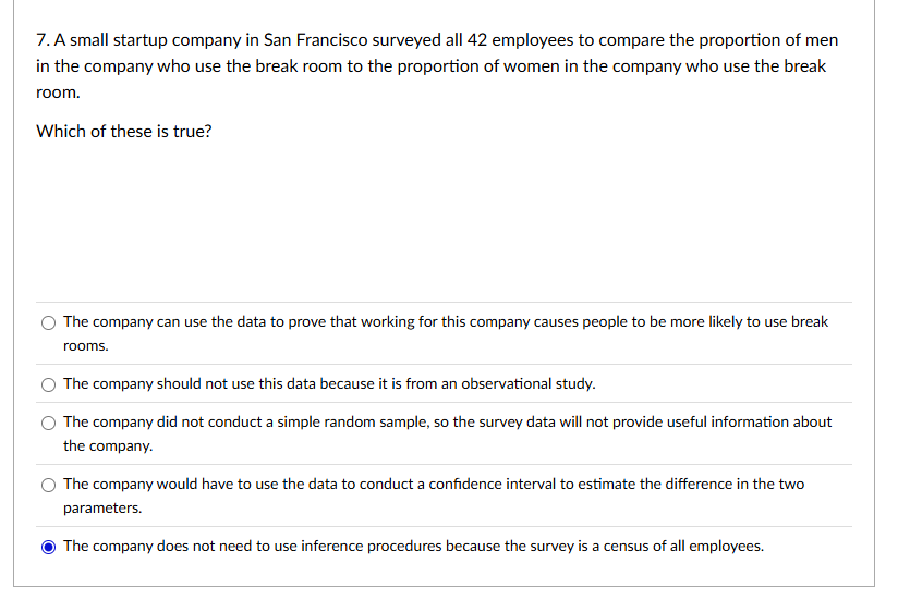 what is the answer is the one i selected correct