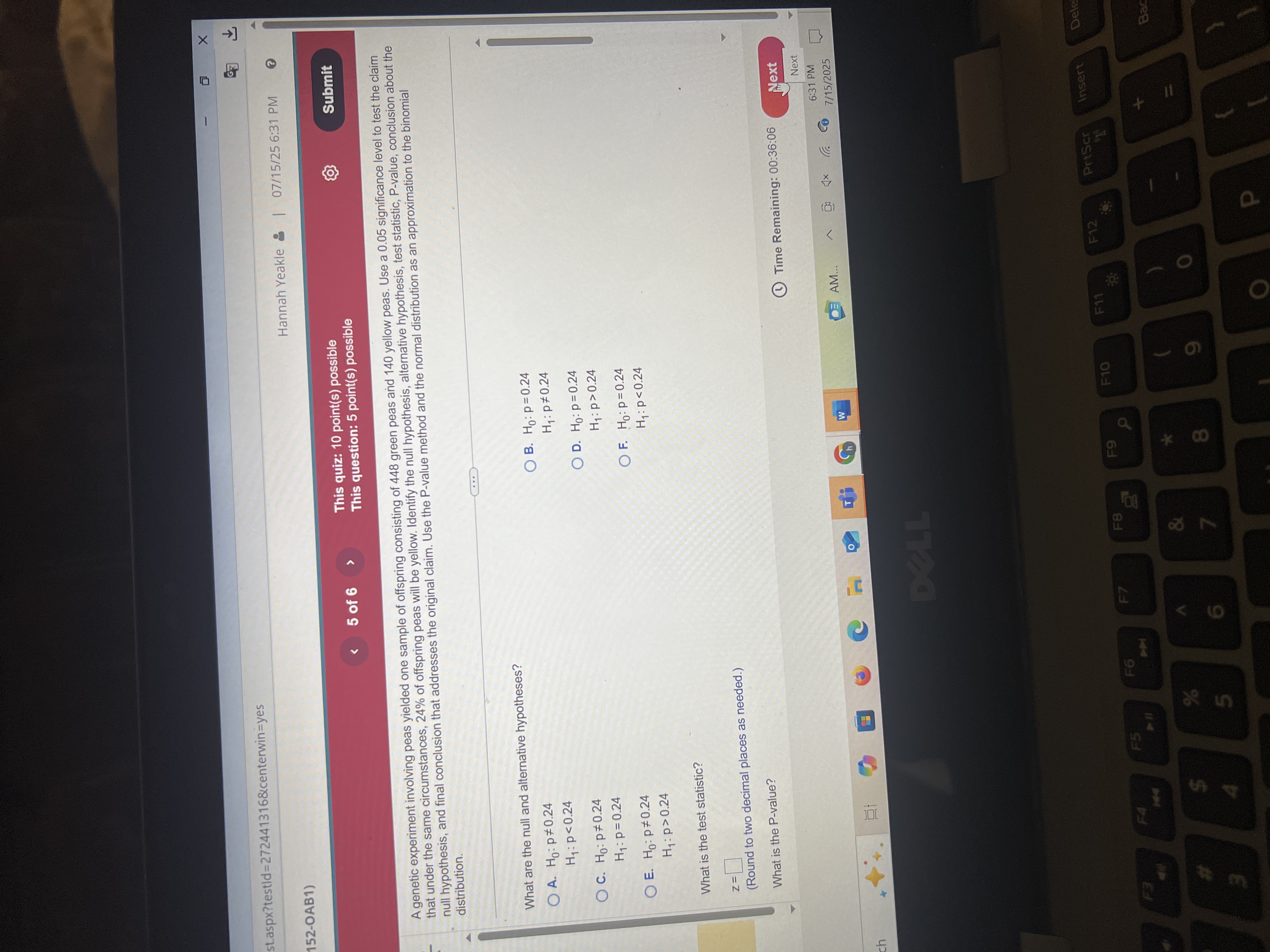 - X st.aspx?testld=272441316&centerwin=yes