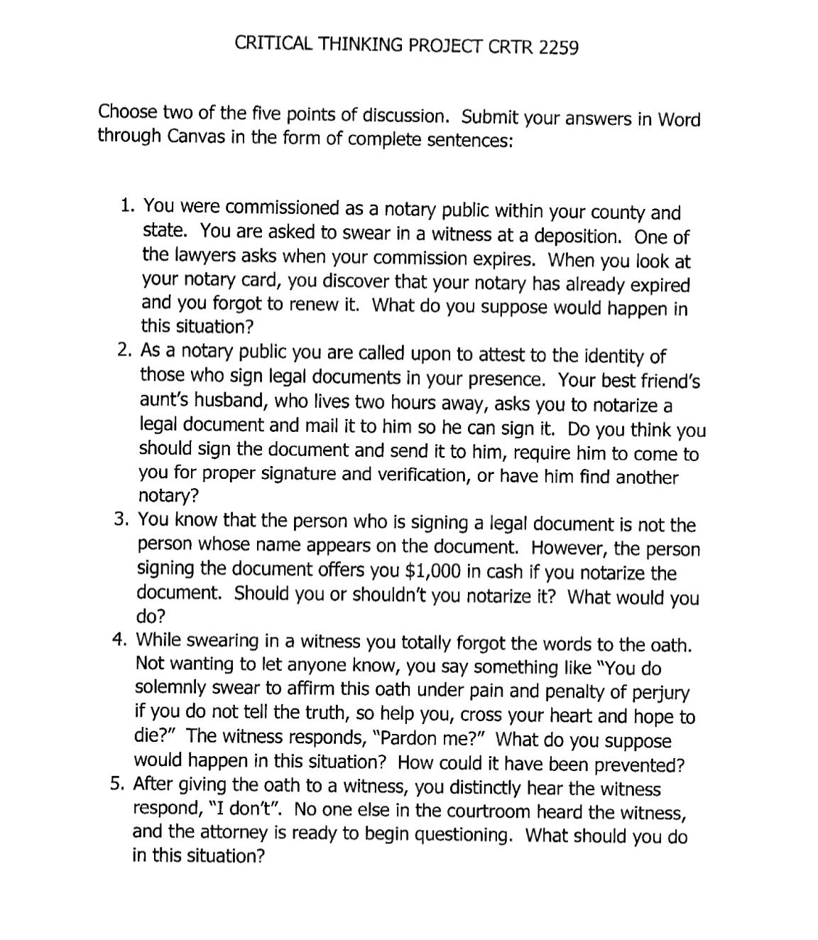 I need help answering this question CRITICAL