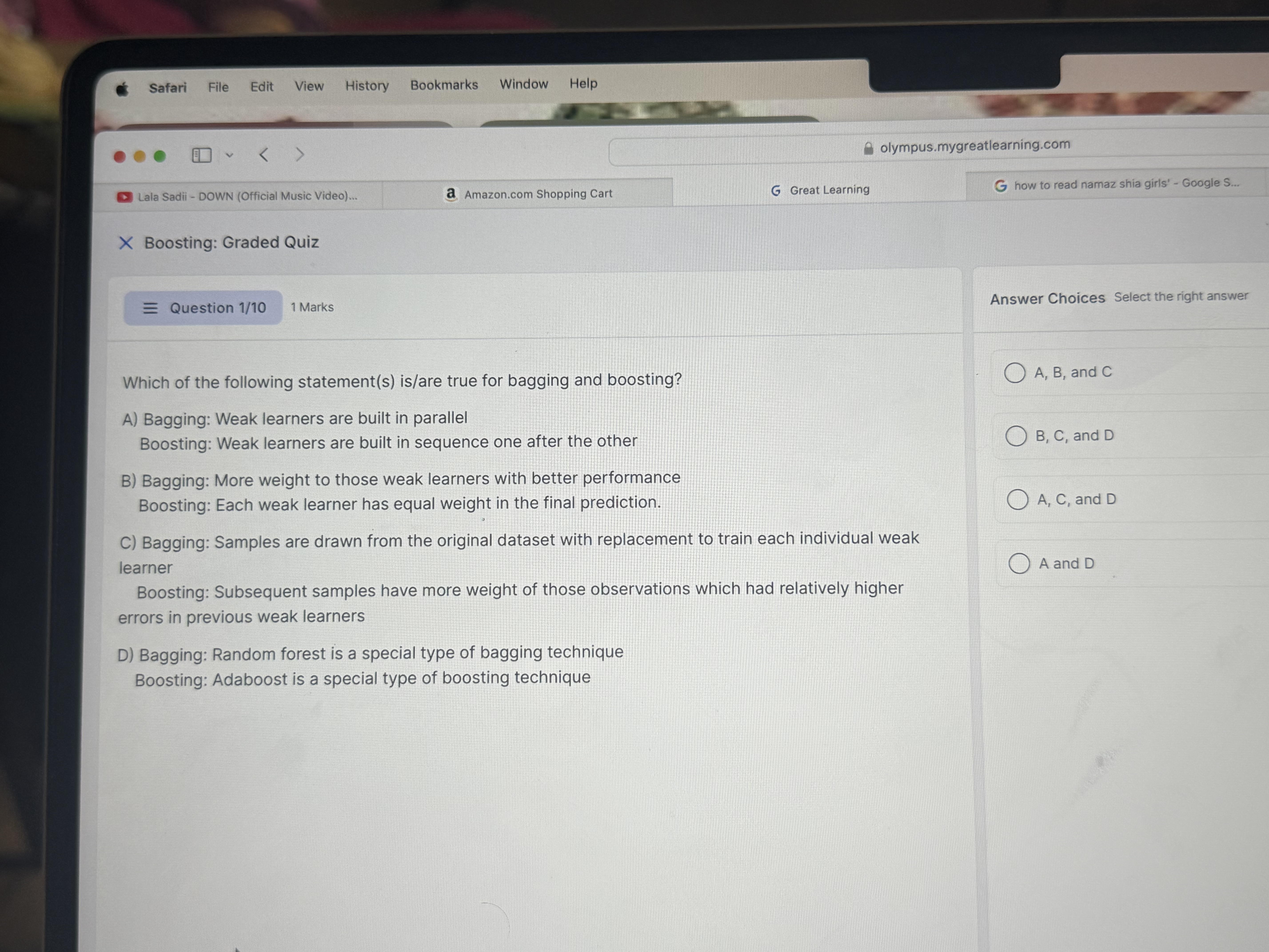 : @ Safari File Edit View History Bookmarks