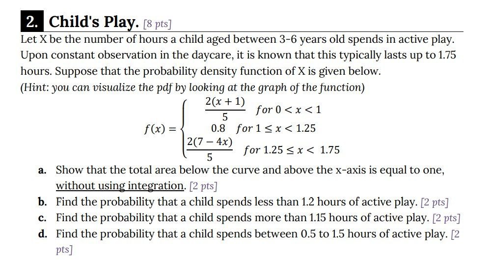 SUBJECT: ELEMENTARY STATISTICS INSTRUCTIONS: