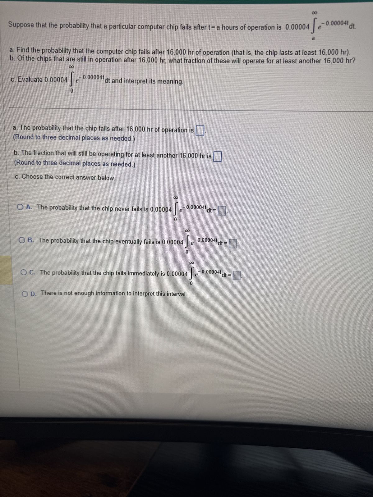 8 Suppose that the probability that a particular