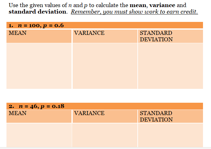 Determine whether each experiment is a binomial