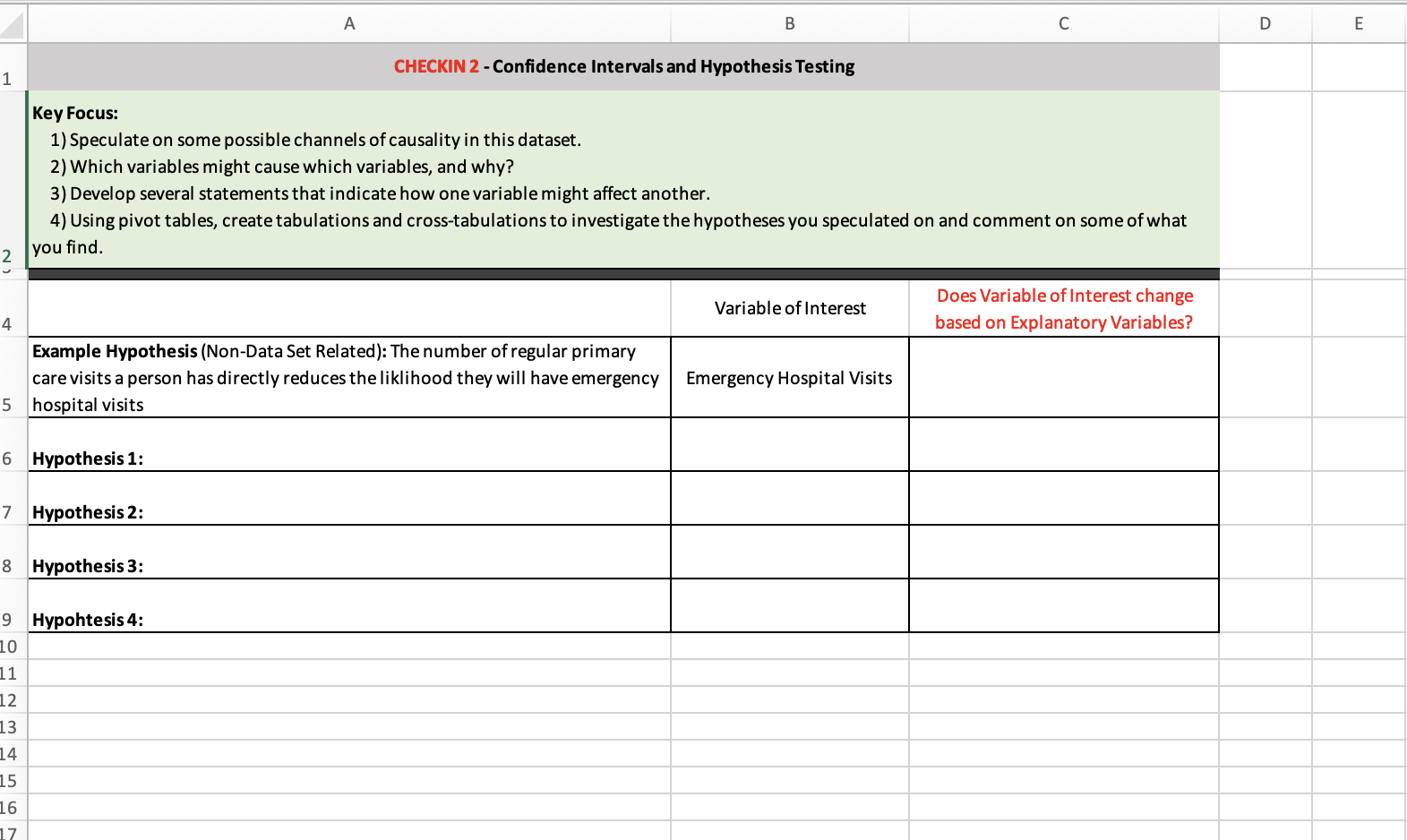 A B G CHECKIN 2 - Confidence Intervals and