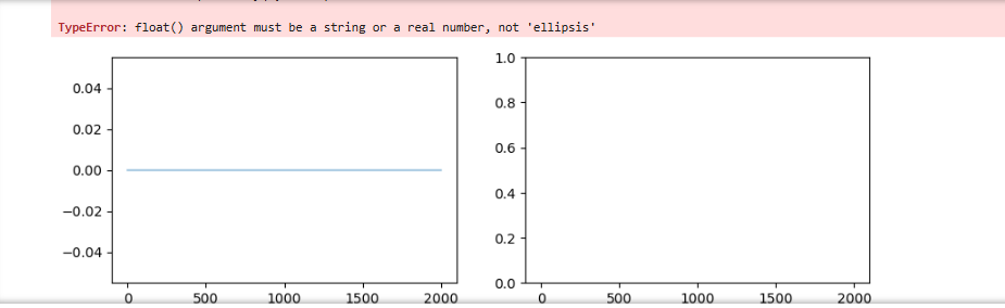 Fix the error import numpy as npimport