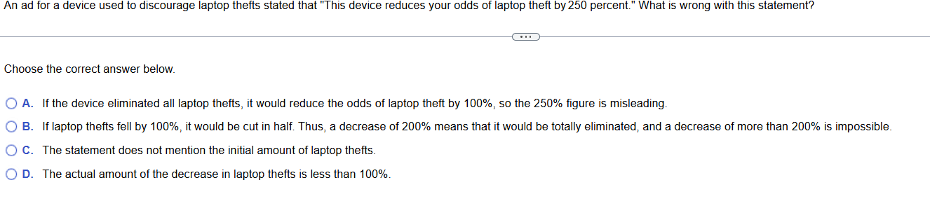 An ad for a device used to discourage laptop