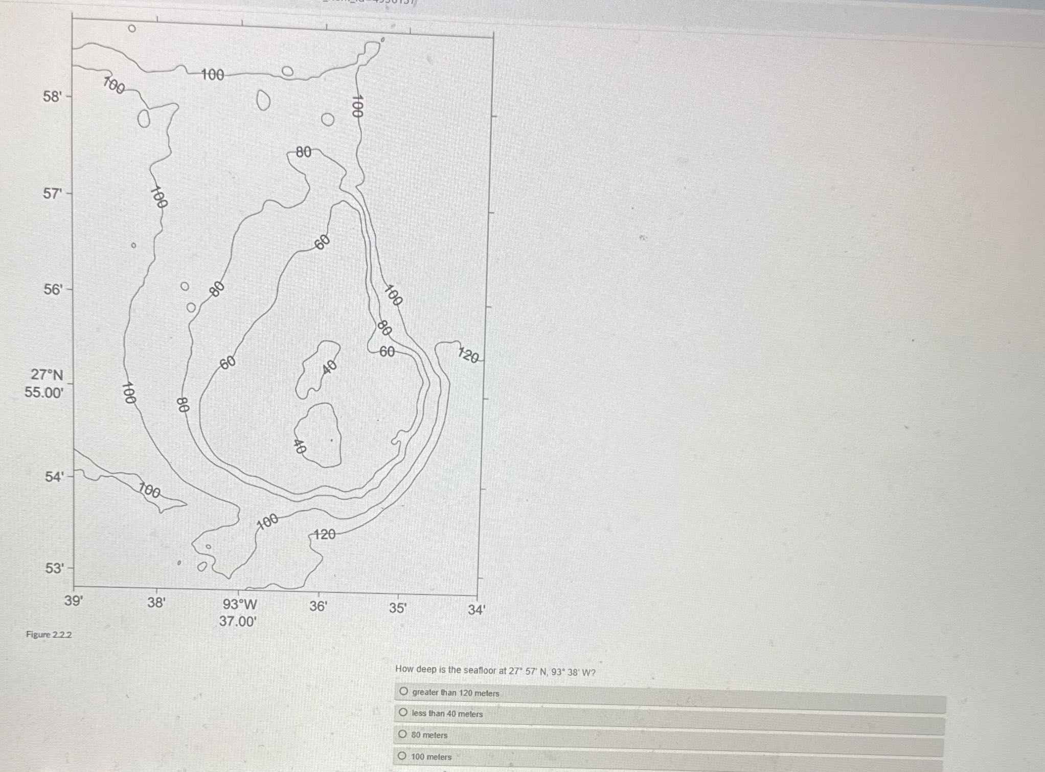 ? O 100 100 58' O 8 O 57' 56' O 60 120 27ON 55.00