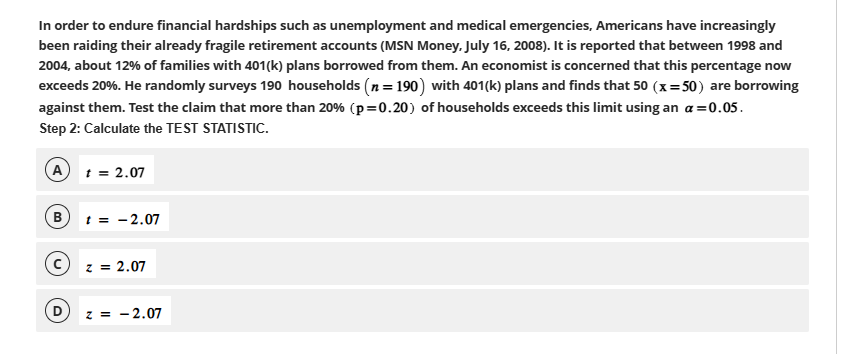 In order to endure financial hardships such as