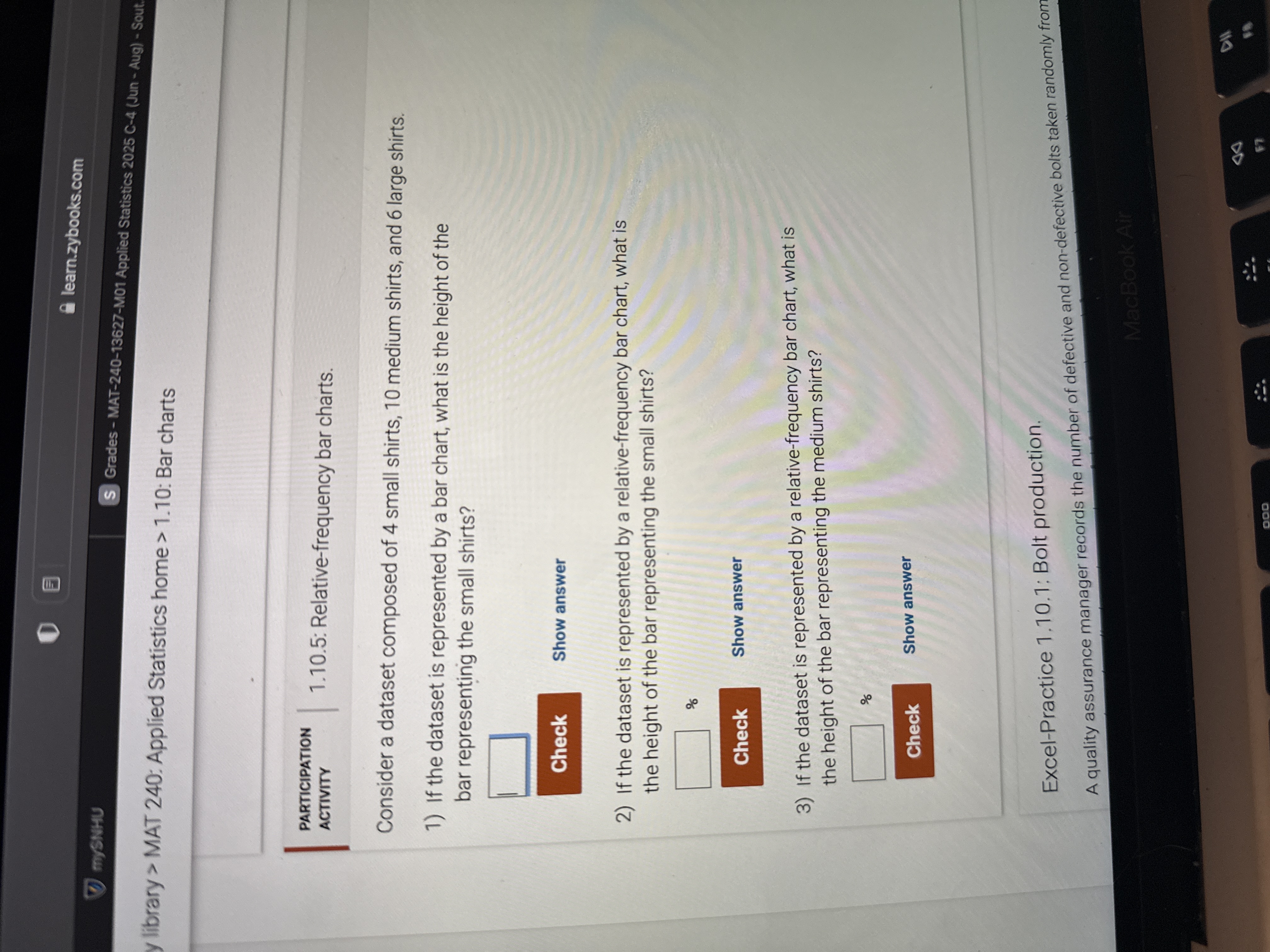 O learn.zybooks.com mySNHU S Grades -