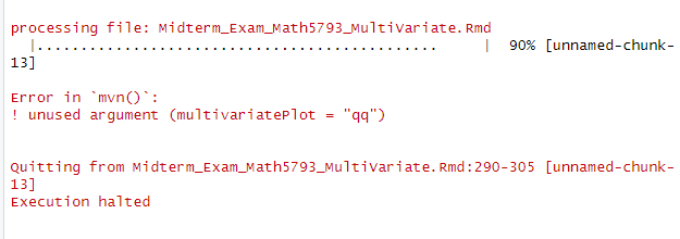 Fix this R code to produce : processing file: