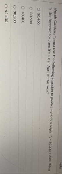 5 pts Busch Gardens Tampa use the following