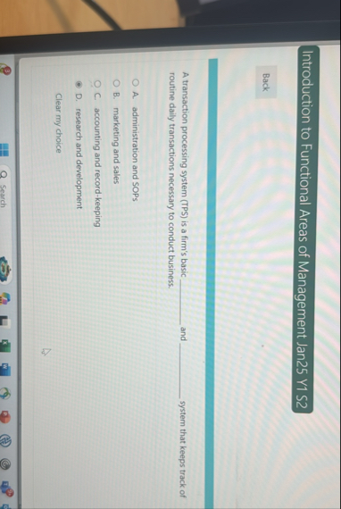 Introduction to Functional Areas of Management